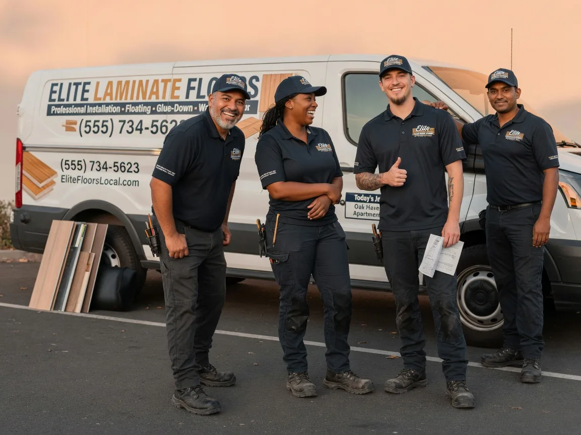 Laminate flooring installation company in Rossburg, OH